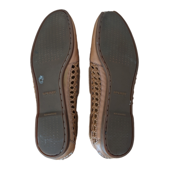 Sperry Women's Audrey Cane Woven Slip-On Boat Shoe - Picture 2 of 6